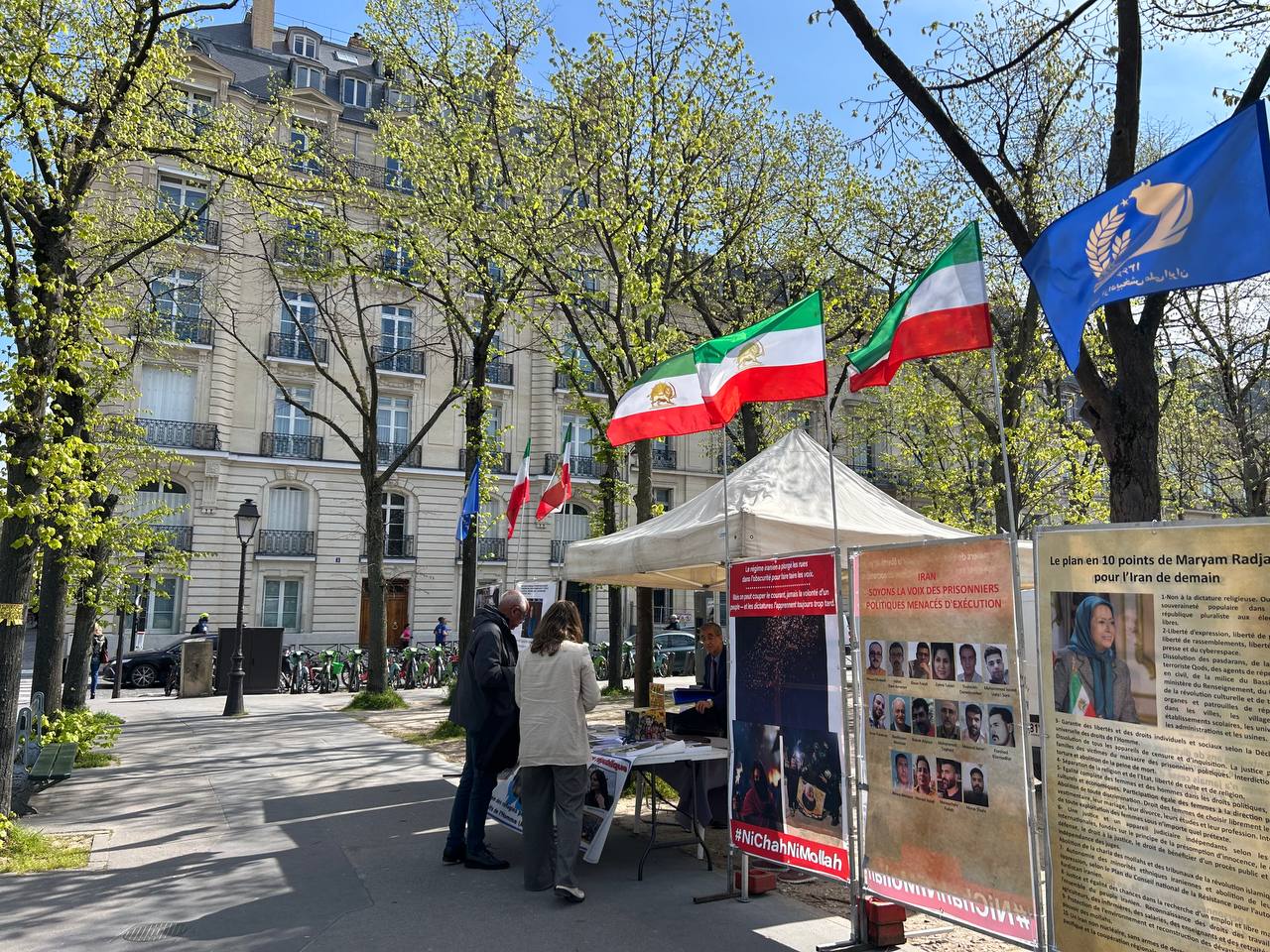 Stand ARPDH Paris Invalides